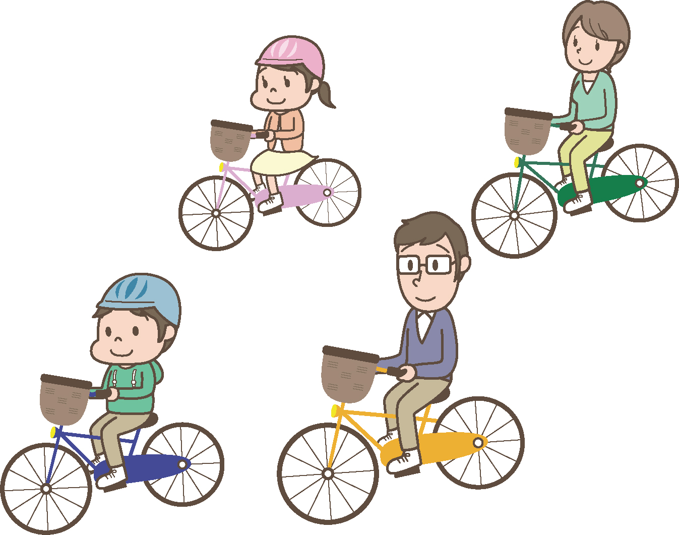 高齢者が安全に自転車に乗る方法！必要な身体機能や自転車の種類は？